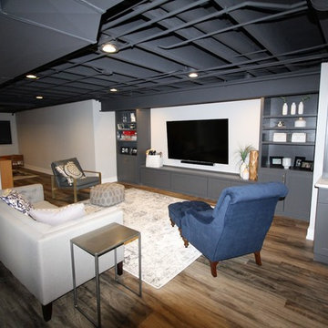 Industrial Basement & Bath
