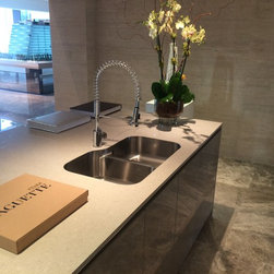 Seamless Undermount Sink at Chateau Fendi, Miami. - Products