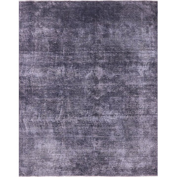 8' 2" X 10' 6" Persian Overdyed Wool Area Rug - Q2473
