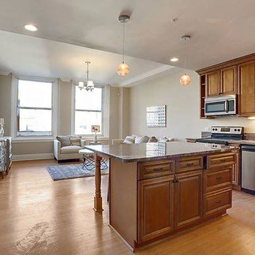 D1 New York Glaze kitchen cabinet