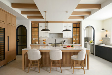 Inspiration for a modern kitchen remodel in Other