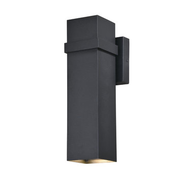 Lavage 4-in LED Outdoor Wall Light Textured Black