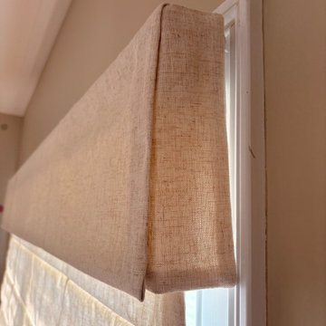 Luxury Children's Playroom with Custom Cordless Roman Shades | Mooresville NC