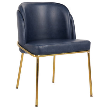 Jagger Upholstered Dining Chair, Navy
