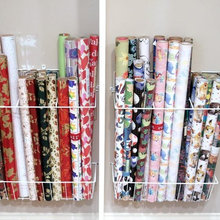 Gift Wrap Organization