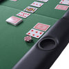 Casino Poker Table Foldable for 8 Players
