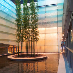 Bradford Water Wall and Reflecting Pool - Indoor Fountains