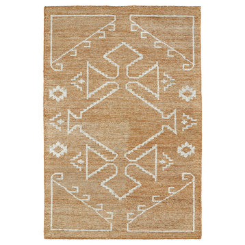 Kaleen Solitaire Sol09 Southwestern Rug, Copper (67), 4'0"x6'0"