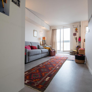 Pied à terre parisien haut perché pour globetrotter