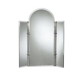 Kallista Chrome Inigo by Michael S Smith Mirror - Bathroom Mirrors