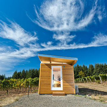 Modern-Shed vineyard office