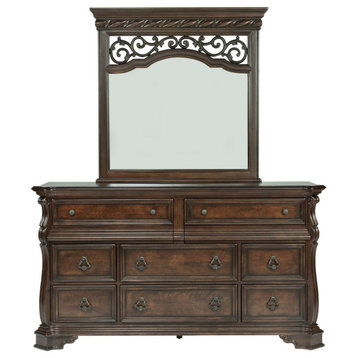 Liberty Furniture Arbor Place Dresser & Mirror (575-BR-DM)