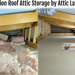 Skillion Roof Attic Storage by Attic Lad WA - Storage and Organisation