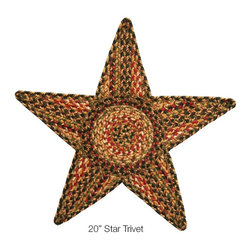 Kingston Jute Braided Star Trivet - Trivets