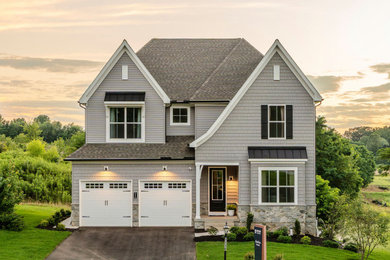Transitional exterior home idea in Other