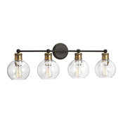 Hansford Collection 4-Light Bath and Vanity, Antique Bronze