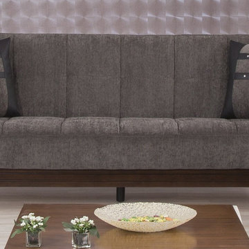 Studio NYC Sofa Bed | Floked Gray