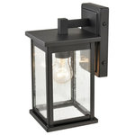 Millennium Lighting - Millennium Lighting 4101-PBK Bowton - 1 Light Outdoor Hanging Lantern-11.38 Inch - As twilight sets in, look to quality outdoor lightBowton 1 Light Outdo Powder Coat BlackUL: Suitable for damp locations Energy Star Qualified: n/a ADA Certified: n/a  *Number of Lights: 1-*Wattage:60w A Lamp bulb(s) *Bulb Included:No *Bulb Type:A Lamp *Finish Type:Powder Coat Black