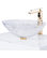 De Medici Luxury Ice Oval Crystal Vessel Sink