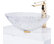 De Medici Luxury Ice Oval Crystal Vessel Sink
