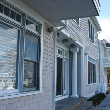 Maibec Cedar Siding, CertainTeed Designer Roofing, AZEK Decking, Marion, MA