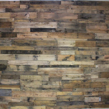 Pallet Wall in Big Canoe, GA