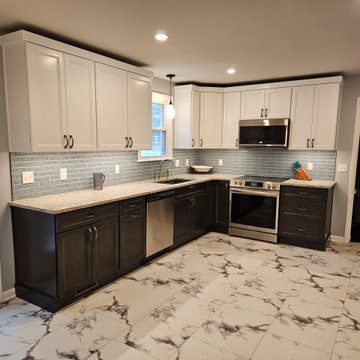 Stunning Kitchen Remodel Done With New Cabinets