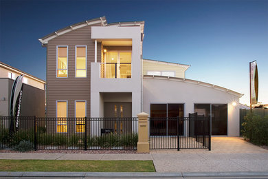 Inspiration for a contemporary exterior in Adelaide.