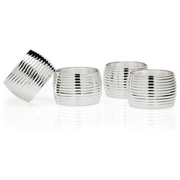 Contemporary Napkin Rings by TABLE & HOME