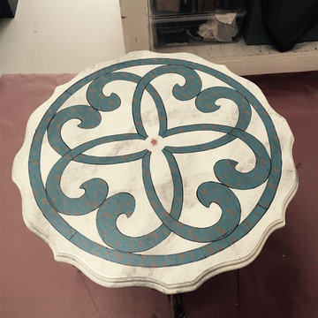 Faux Marble Inlay