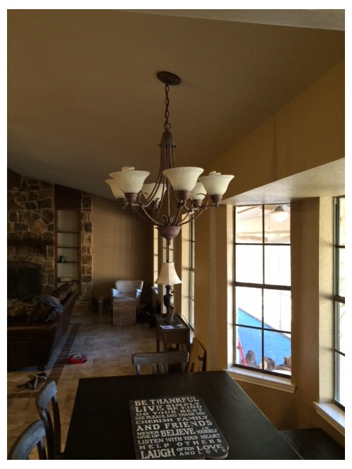 Mounting A Large Light Fixture To Sloped Ceiling Good Or Bad Idea - How To Hang A Light On Slanted Ceiling