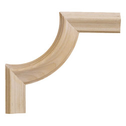Inviting Home Inc. - Mclean Wood Corner, Red Oak - Molding And Trim