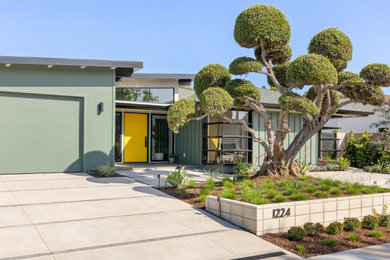 Midcentury home design in Orange County.