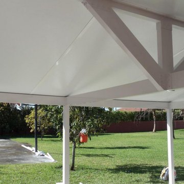 Screen Enclosures Miami FL - NFC ALUMINUM HURRICANE PROTECTION (305) 733-6235