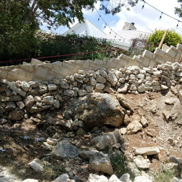 Retaining Walls, mailboxes, & columns, signs