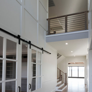 Project #101 | Elegant Staircase with Custom Carved NewelsProject #101 | Elegant