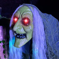 Lifesize Animatronic Witch, Lights and Sound