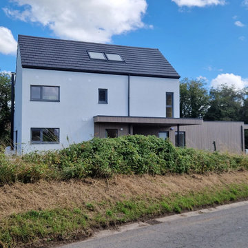 Maison ossature bois PEB A+ — Wallonie