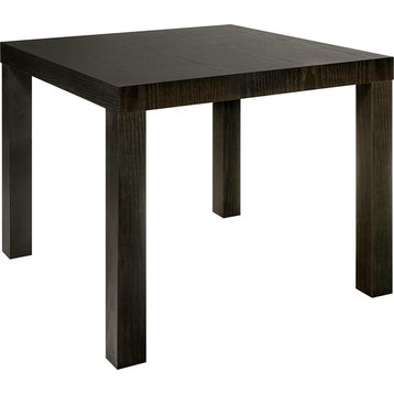Simple, Sturdy and Square End Table, Espresso
