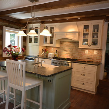 "Quaker Boys School" Farmhouse Kitchen Remodel