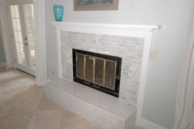 Tile Fireplace