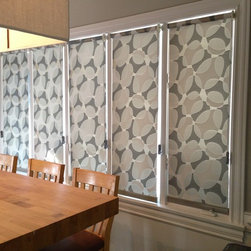 Modern Roller Shades - Window Treatments