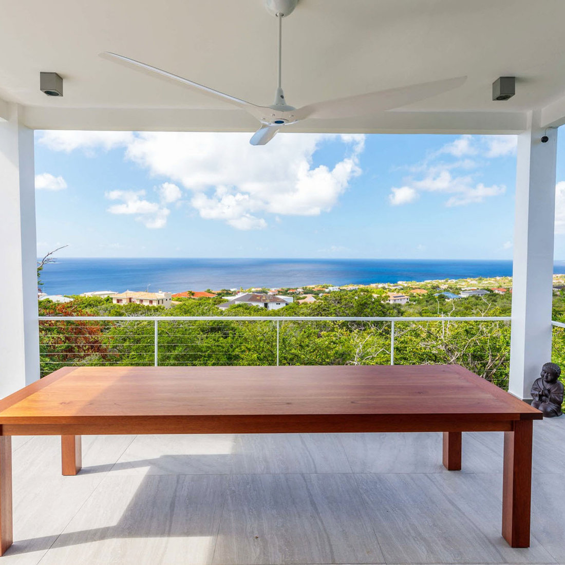 Infinity Pool Island View Railing Bonaire