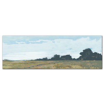 Distant Trees 36x12 Canvas Wall Art