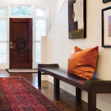 Modern Asian Home-Foyer
