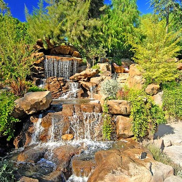 Naturalistic Pools with Grotto