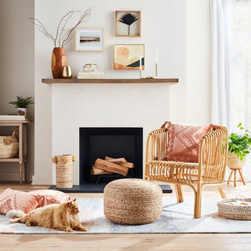 Light & Natural Living Room Collection