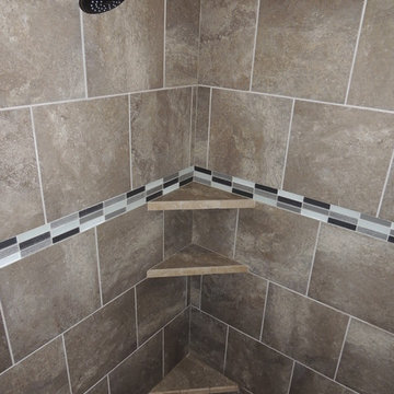 2233 W. Beaver Point Drive; Master Shower Detail