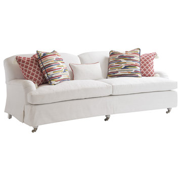 Athos Tight Back Sofa With Pewter