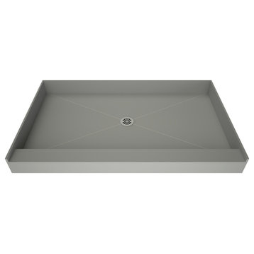 Tile Redi 4248C Redi Base 42"x48" Rectangular Shower Base, Chrome